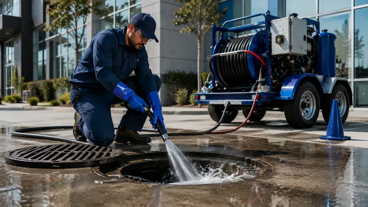 Commercial Hydro Jet Drain Cleaning in El Granada